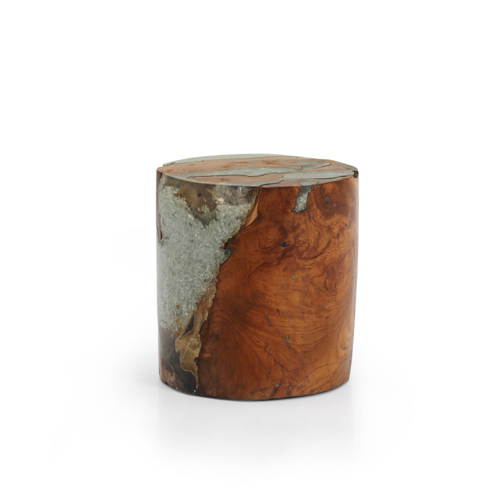 Wood / Resin Round Pedestal
