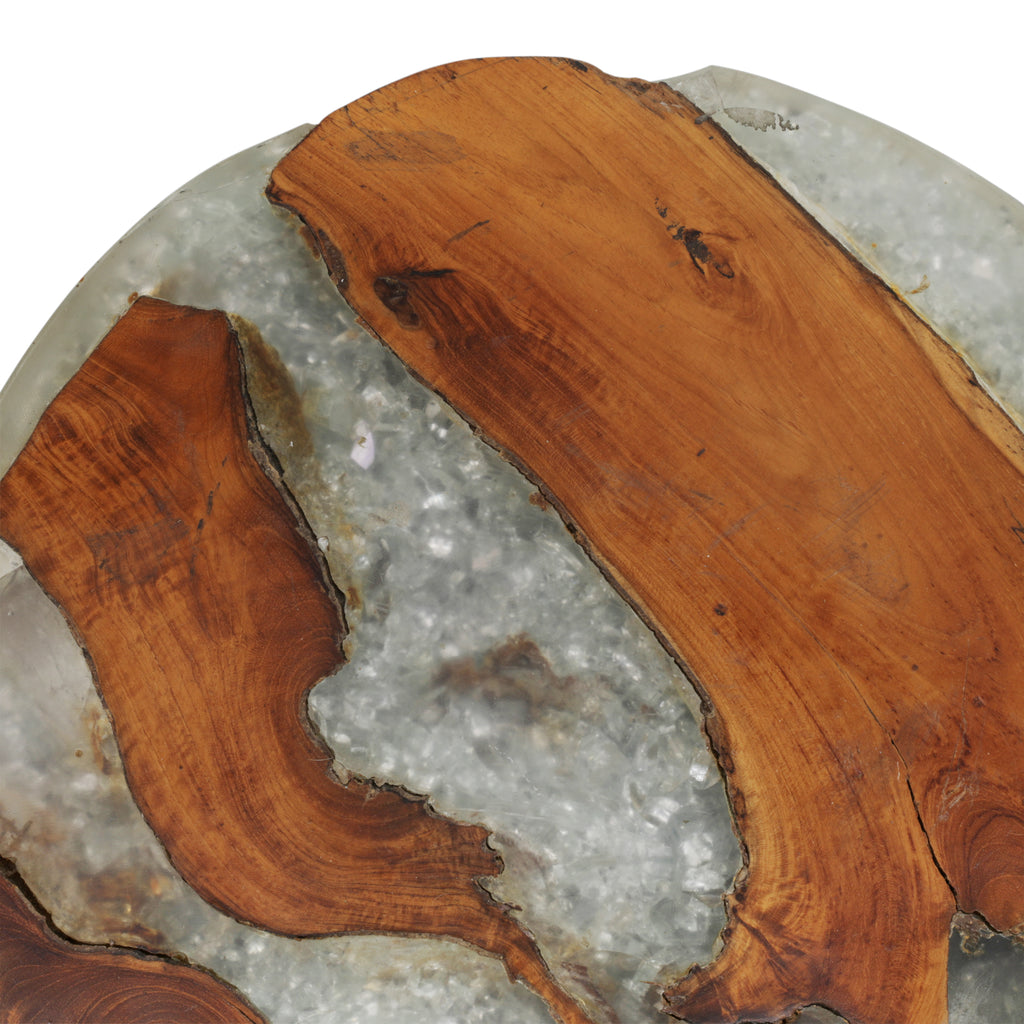 Wood / Resin Round Pedestal