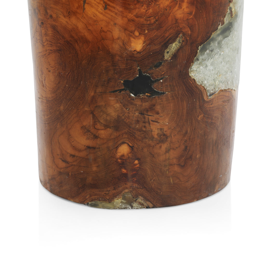 Wood / Resin Round Pedestal