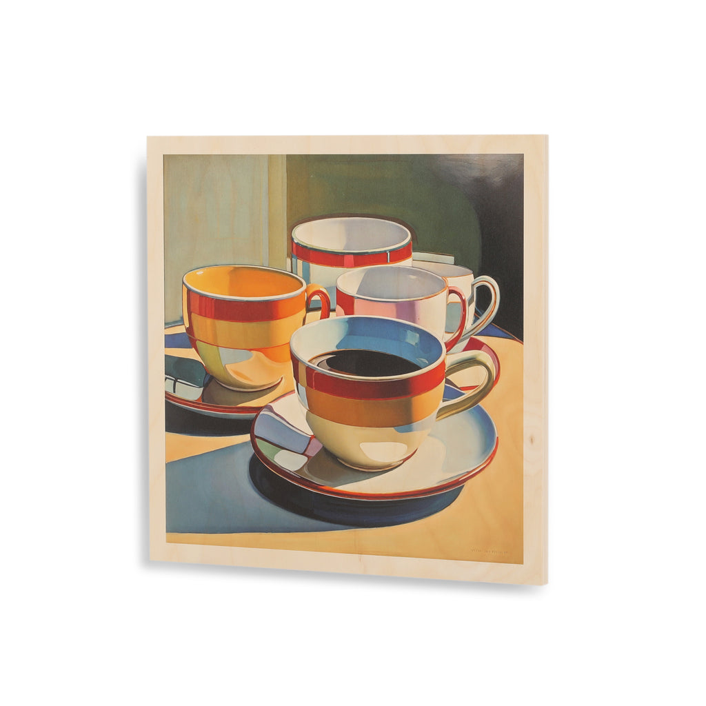 1363 (A+D) Coffee Cups & Coffee Still Life