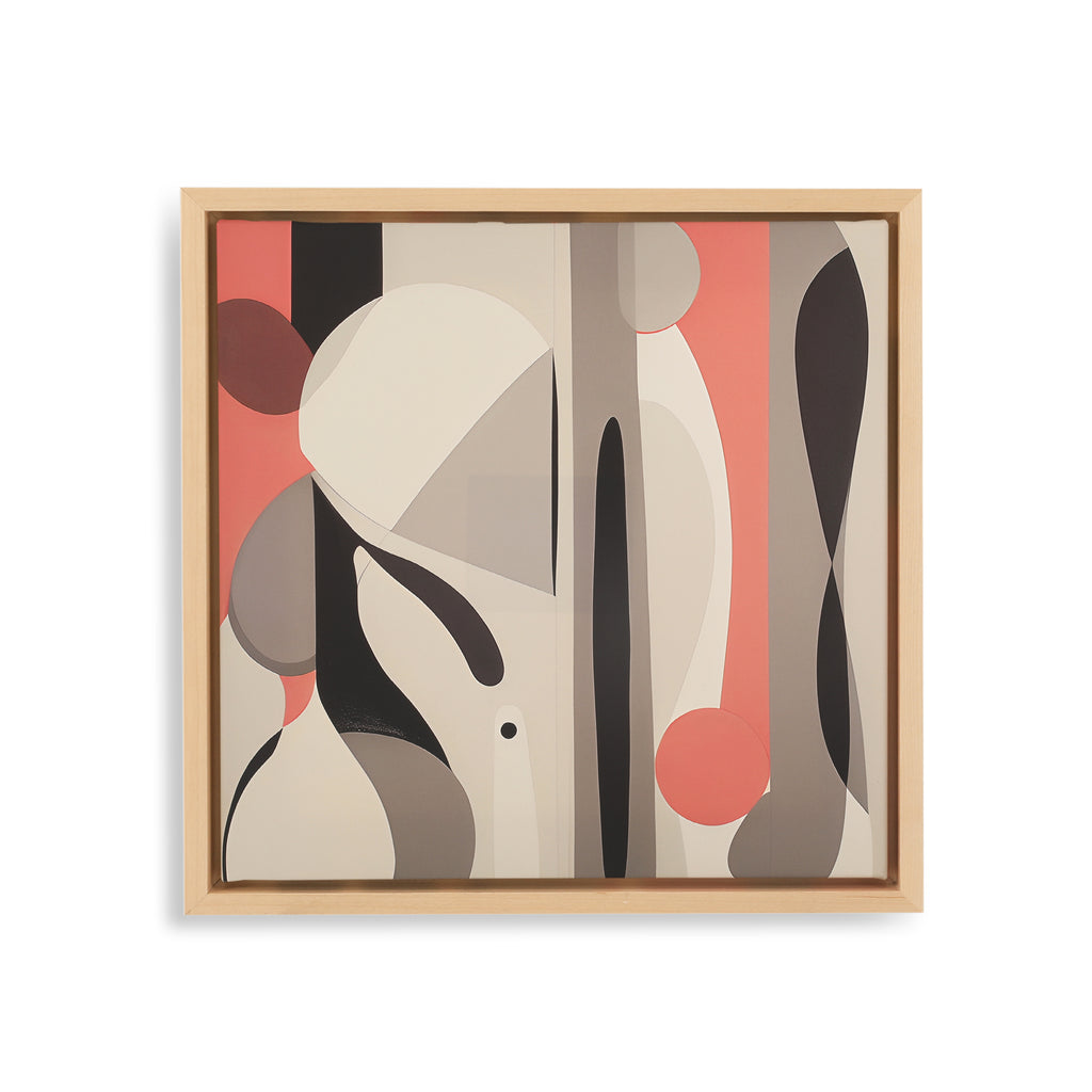 1360 (A+D) Shapes Peach Gray B