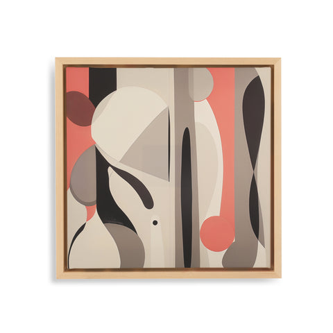 1360 (A+D) Shapes Peach Gray B