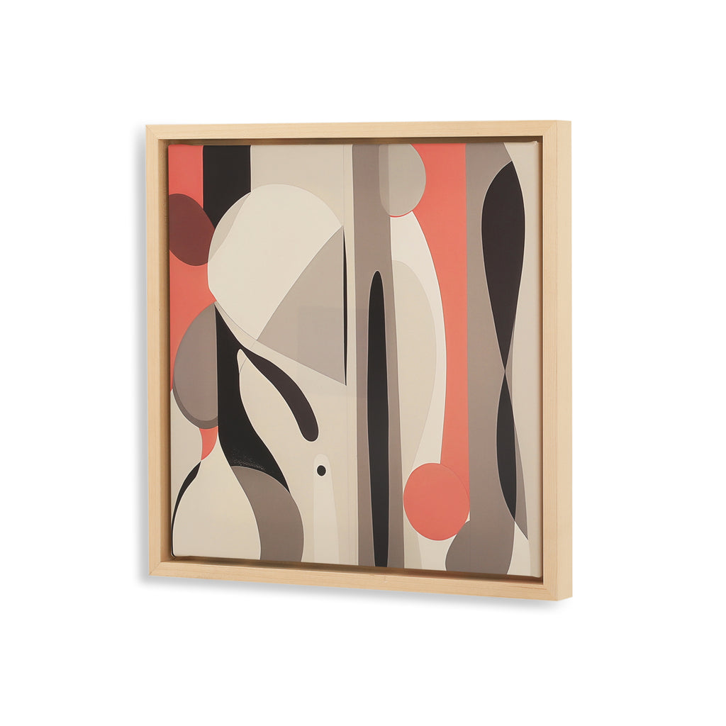 1360 (A+D) Shapes Peach Gray B