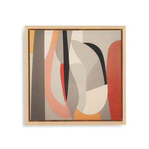 1361 (A+D) Shapes Peach Gray C