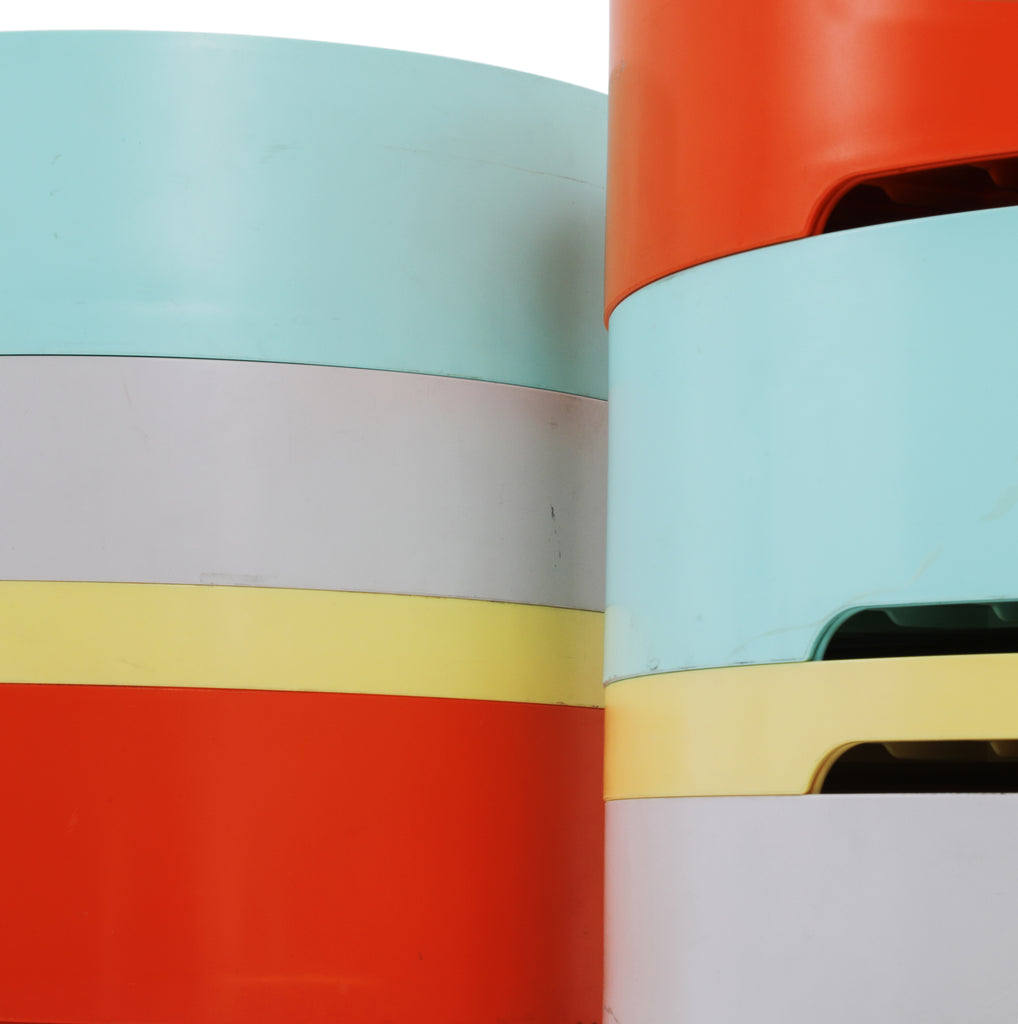 Double Colorful Stacking Storage Container