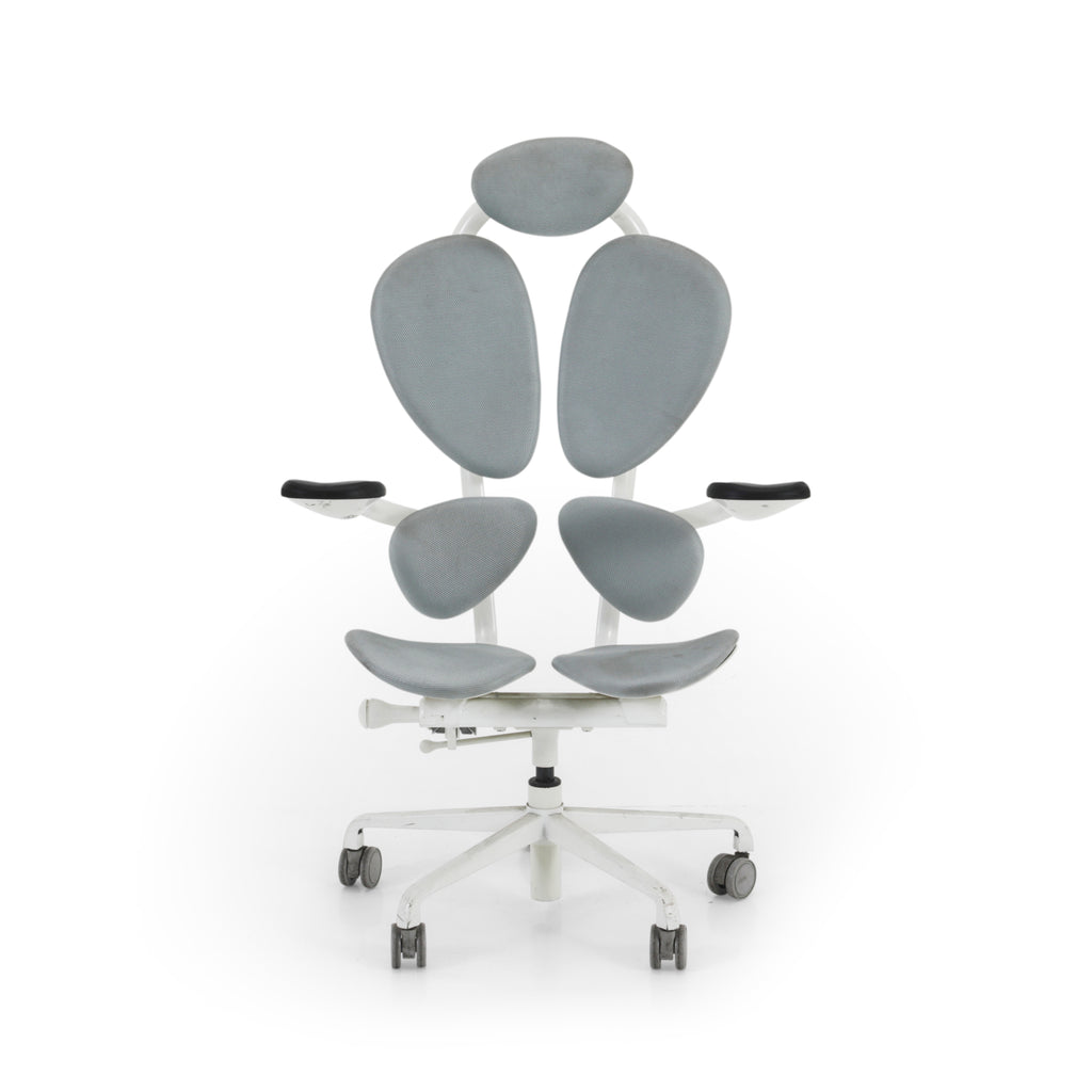 Grey Chakra Office Chair