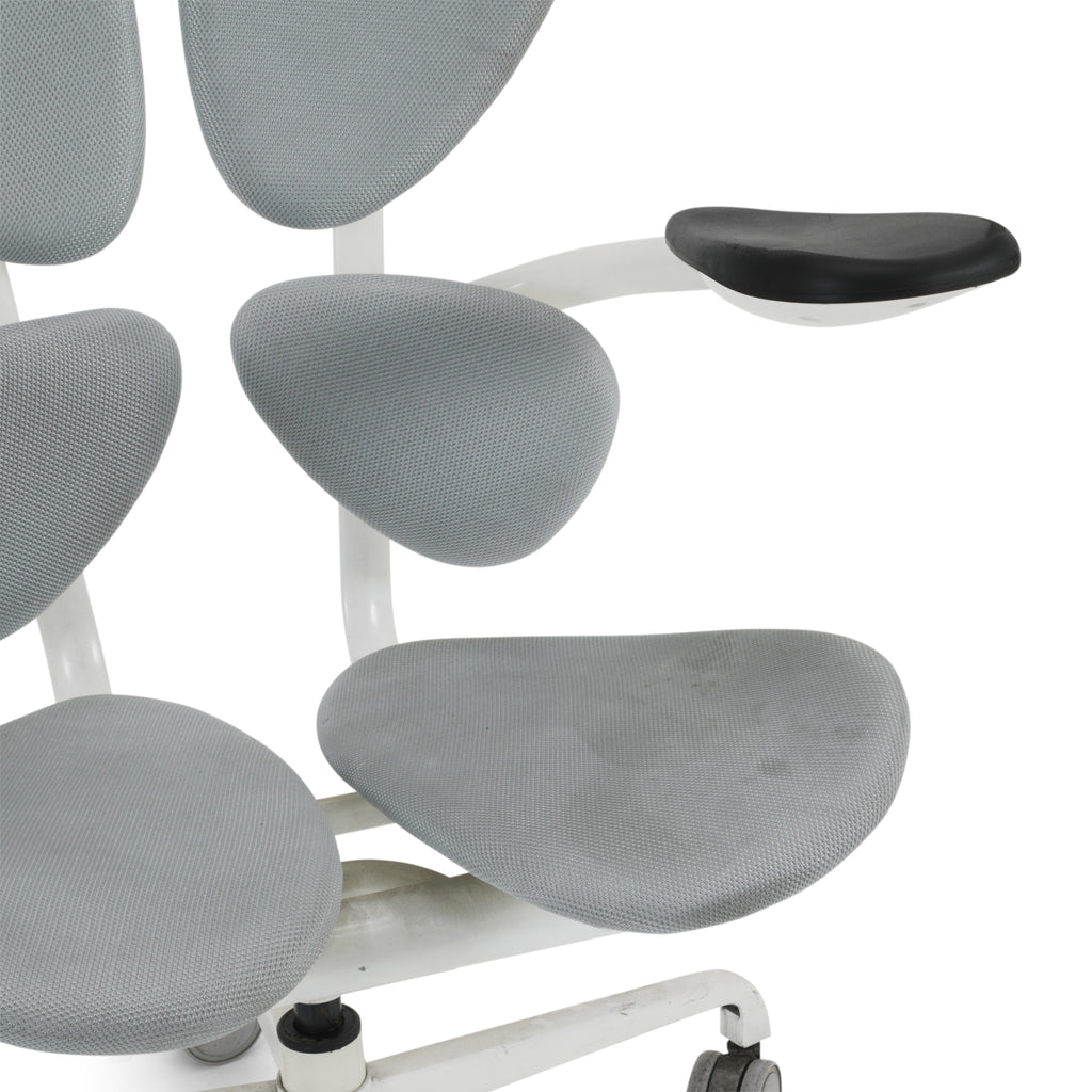 Grey Chakra Office Chair