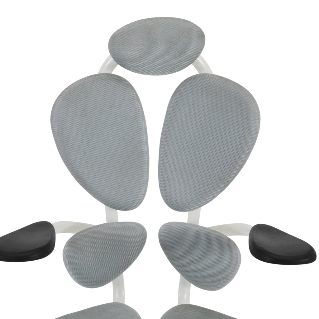 Grey Chakra Office Chair