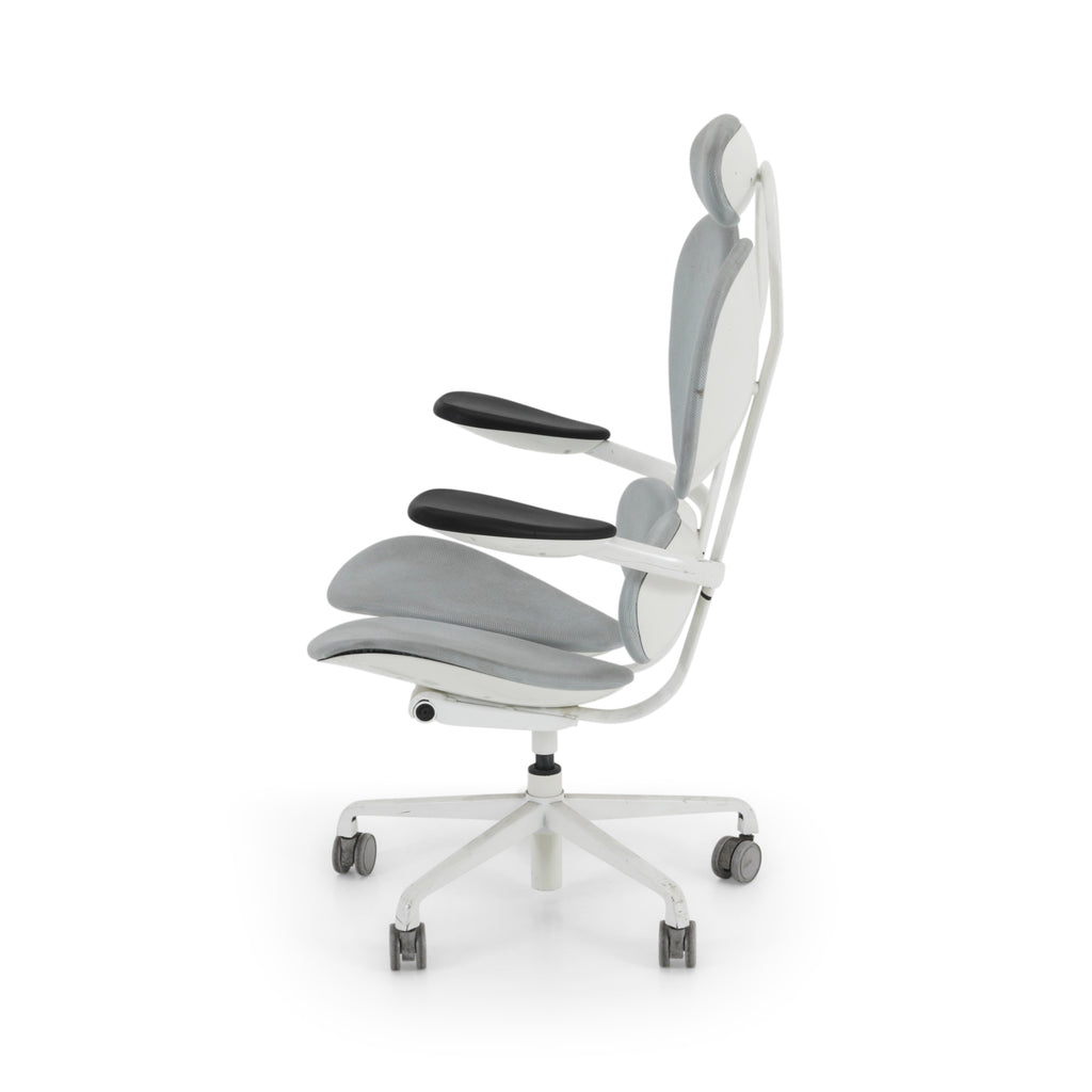 Grey Chakra Office Chair