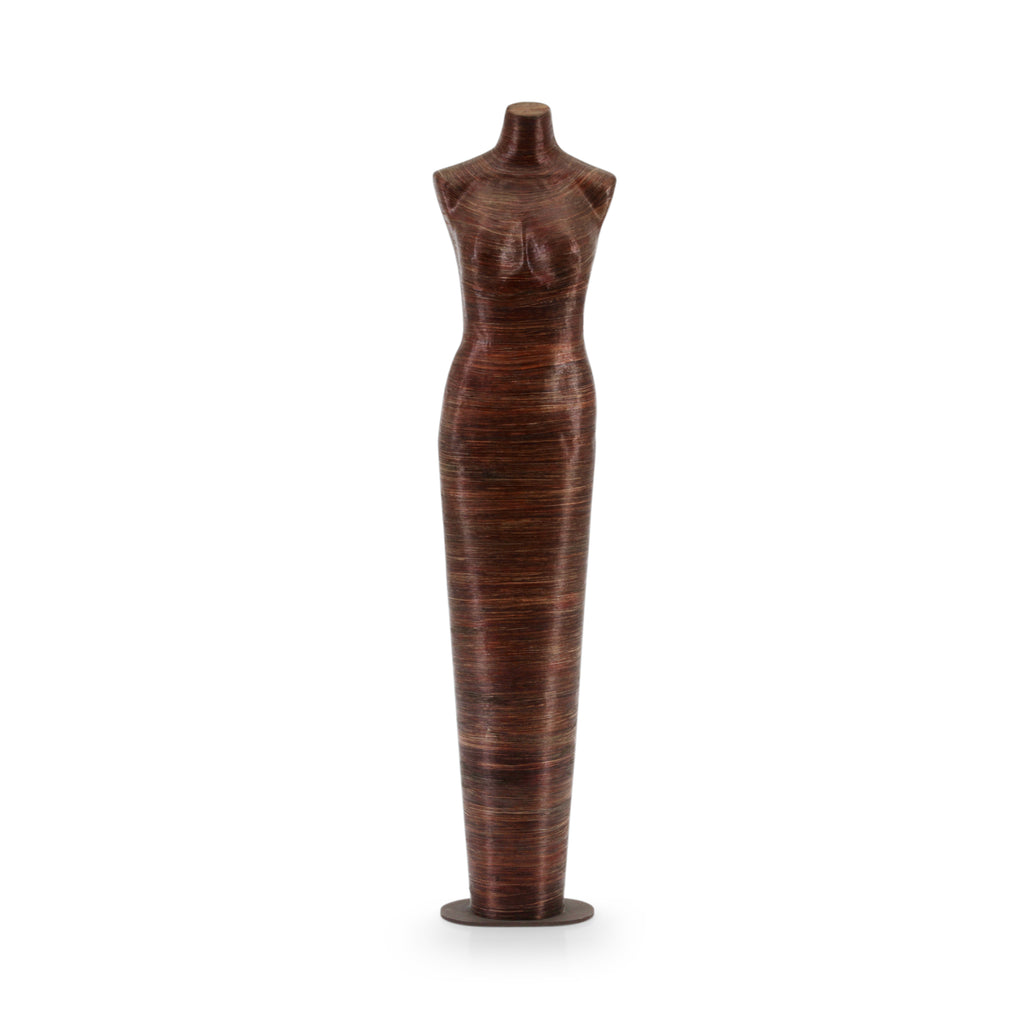 Brown Female Bust / Mannequin
