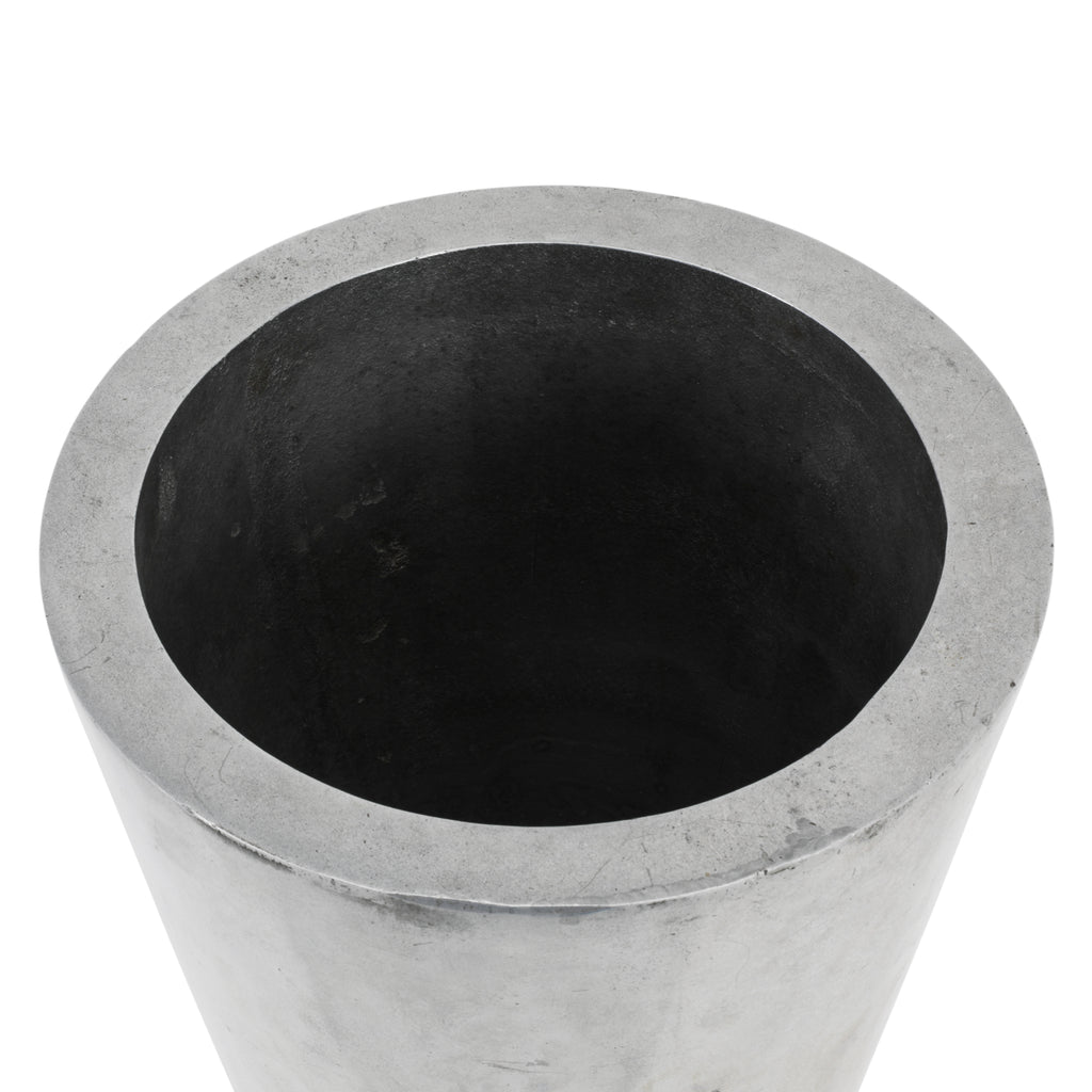 Tall Silver Cone Planter