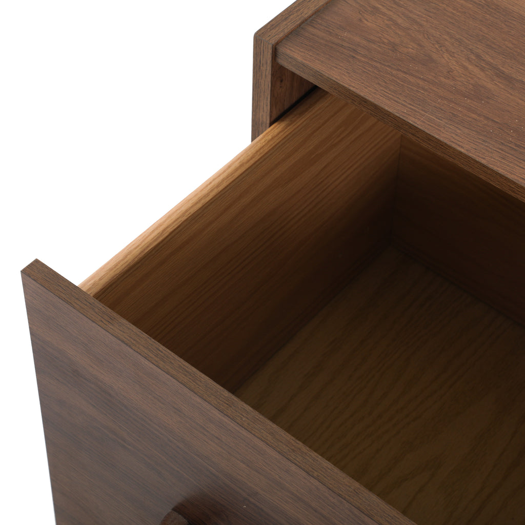 2-Drawer Wood Filing Cabinet