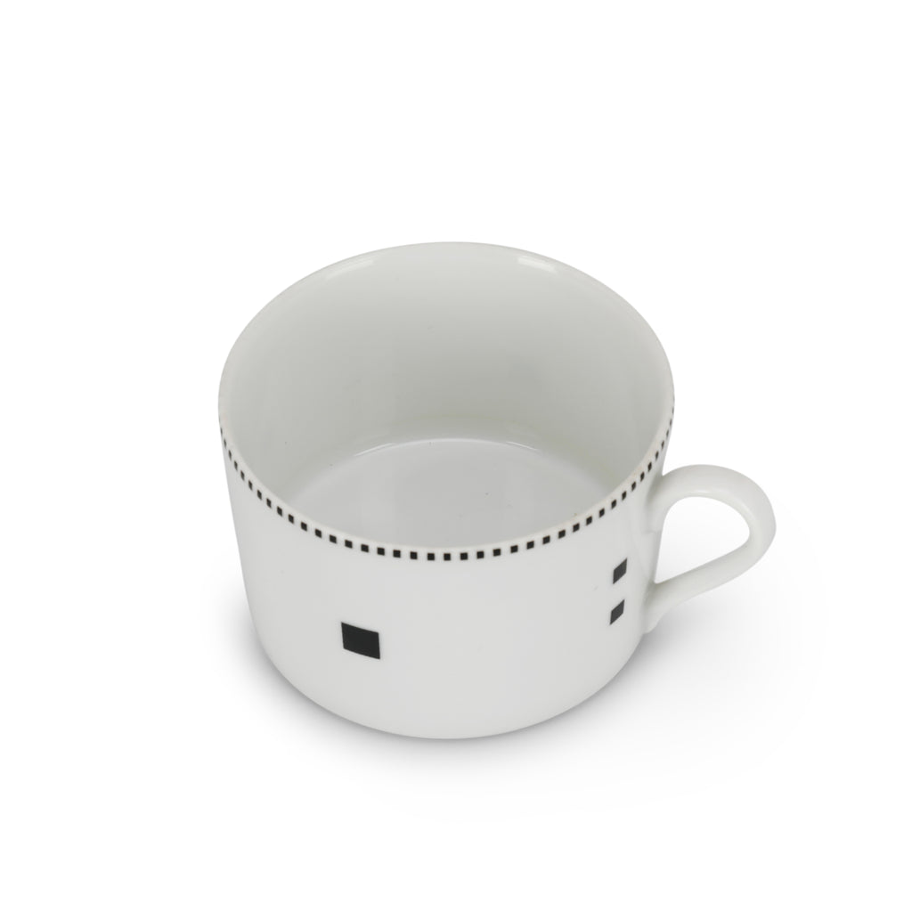 White / Black Minimalist Cafe Mugs