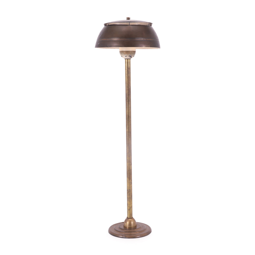 Vintage Brass Floor Lamp