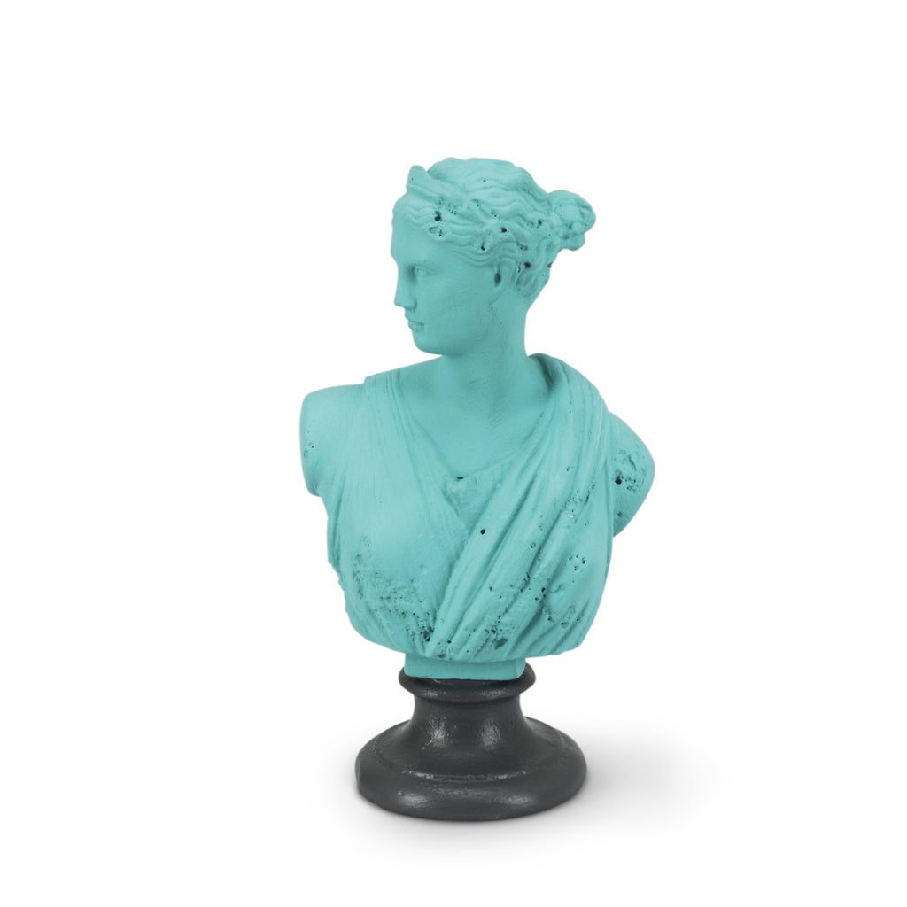 Teal Helen of Troy Bust