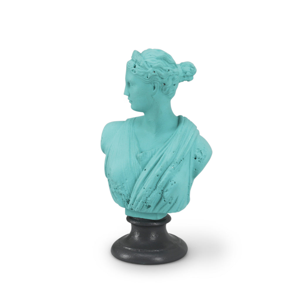 Teal Helen of Troy Bust