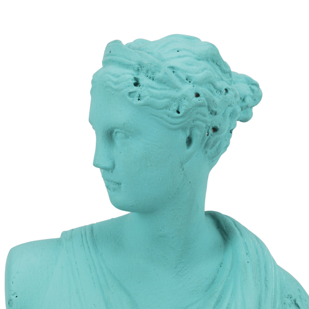 Teal Helen of Troy Bust