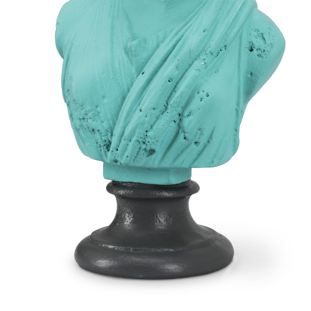 Teal Helen of Troy Bust