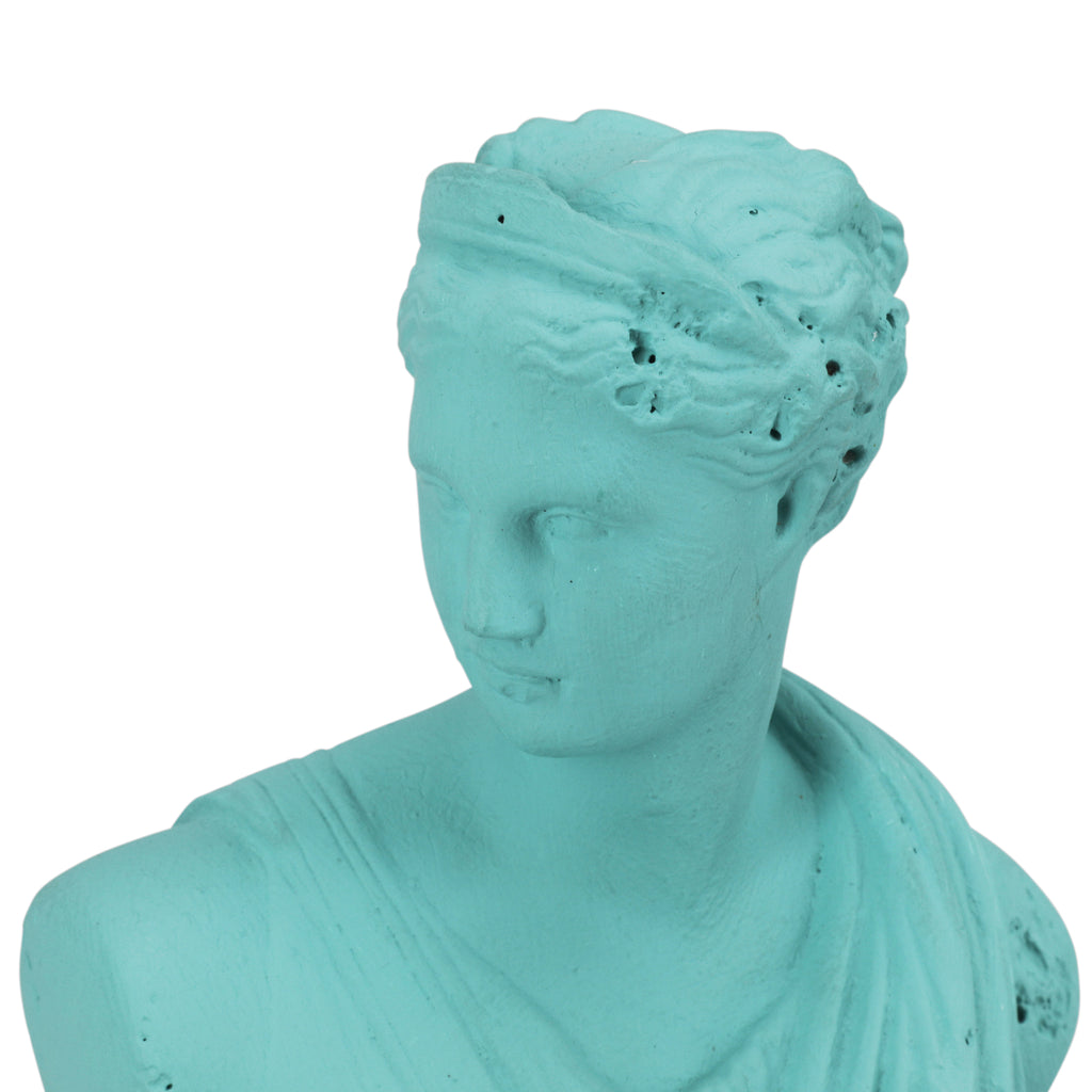 Teal Helen of Troy Bust