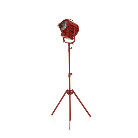 Red Spotlight Floor Lamp
