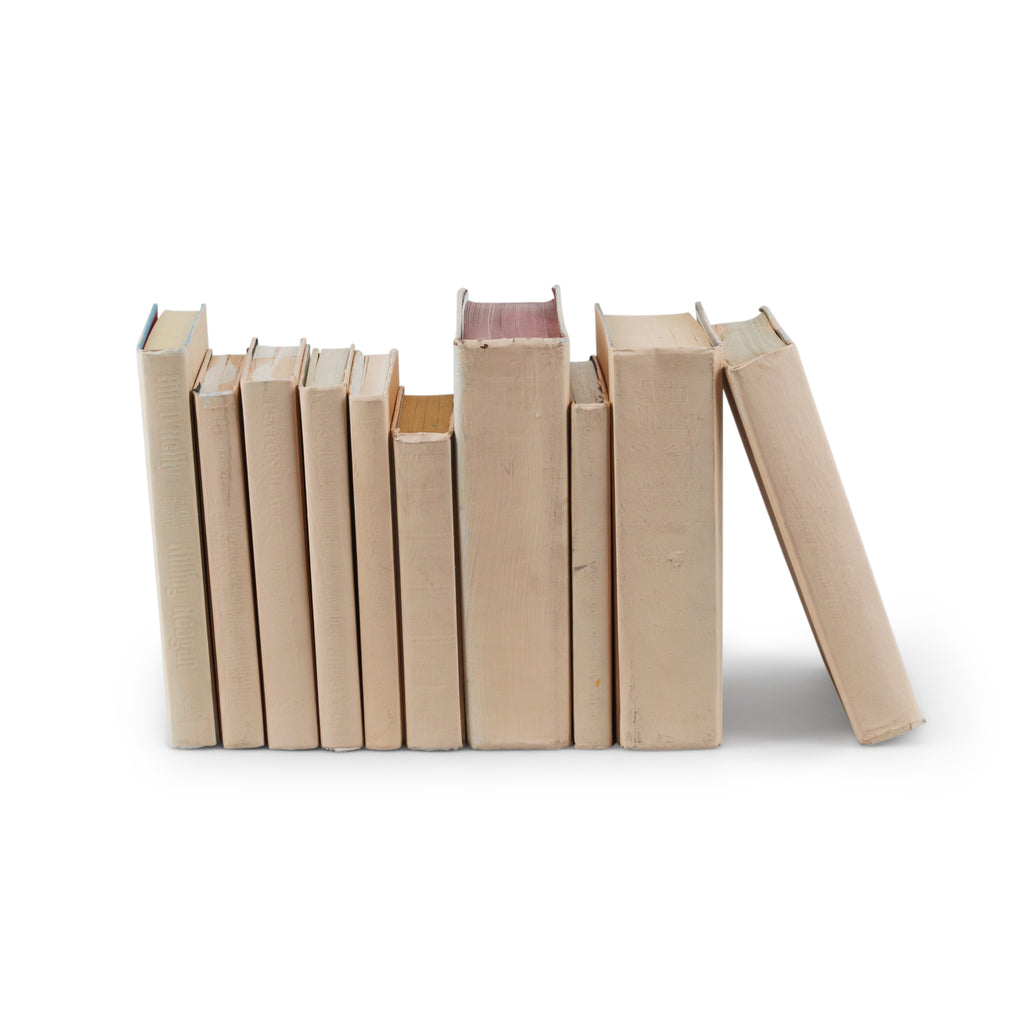 Tan Painted Books