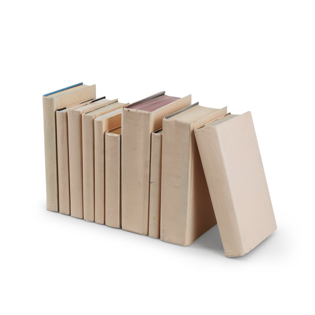 Tan Painted Books