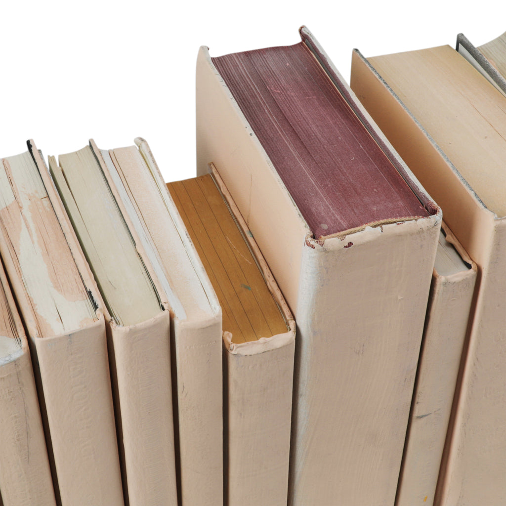 Tan Painted Books