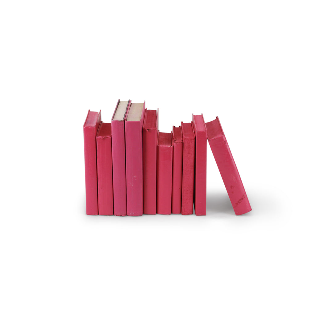 Pink Painted Books