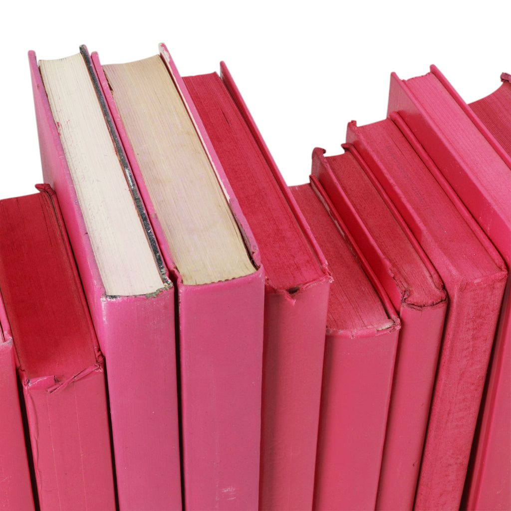 Pink Painted Books