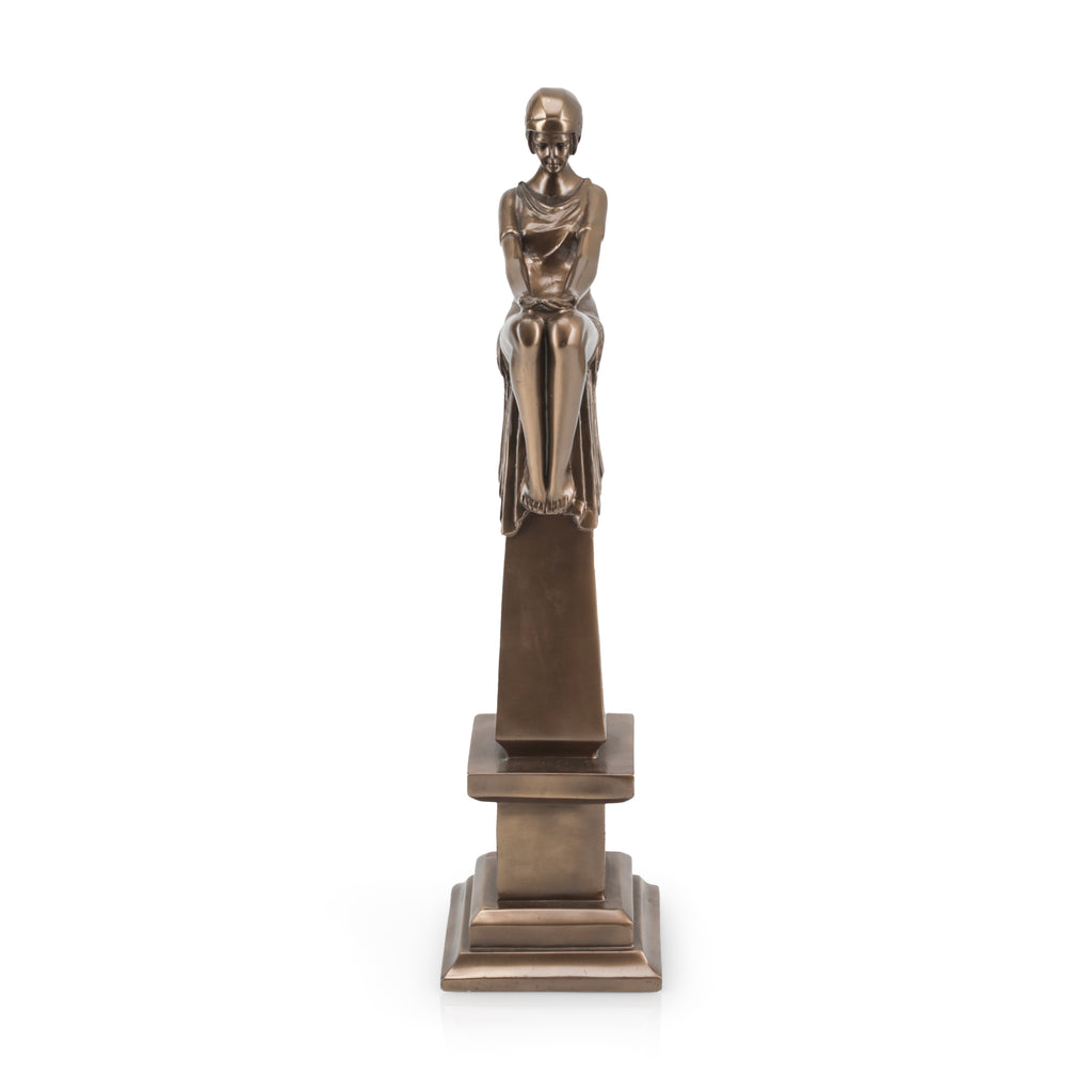 Bronze Olympian Table Column (A+D)