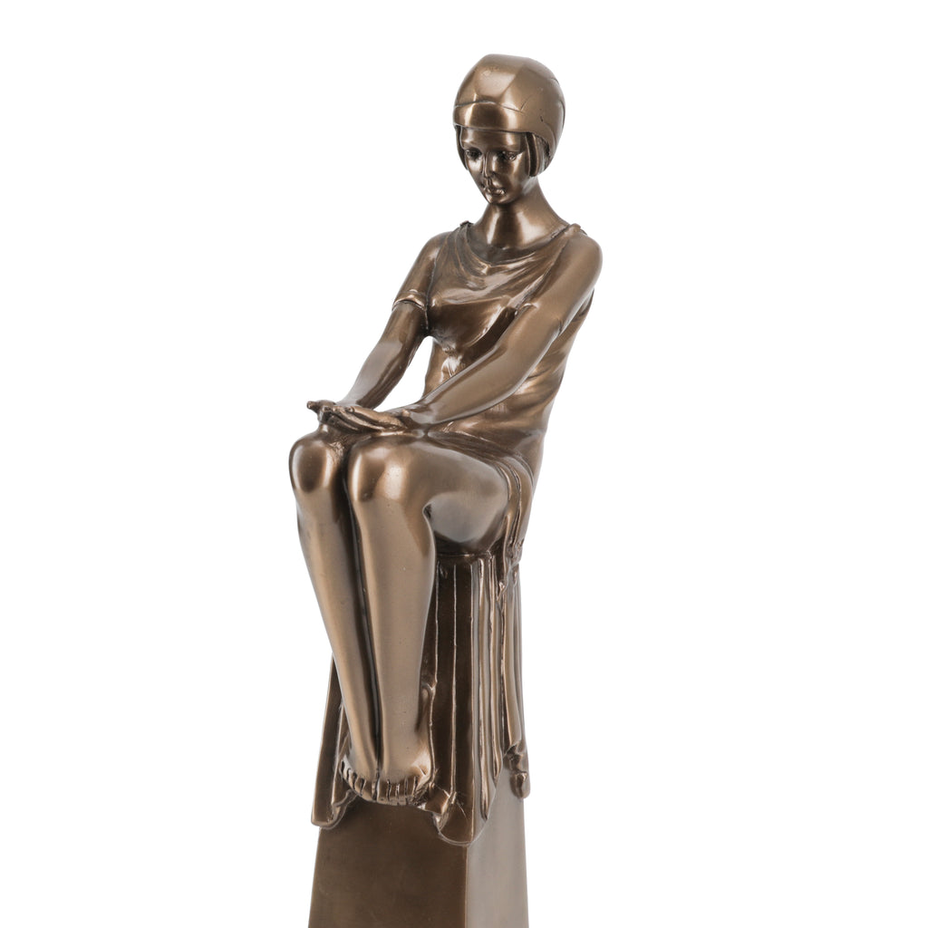 Bronze Olympian Table Column (A+D)