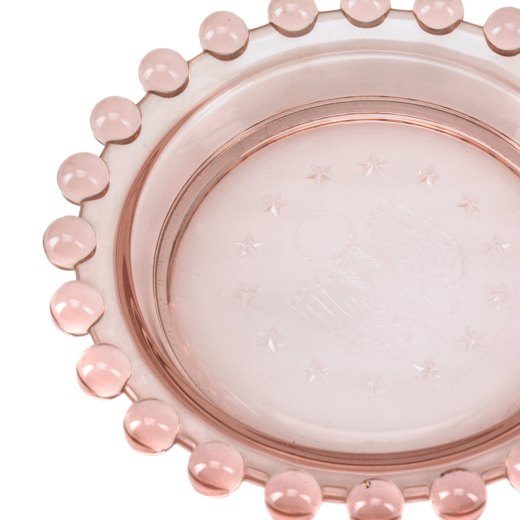 Multicolor 3-Piece Stacking Glass Ashtray