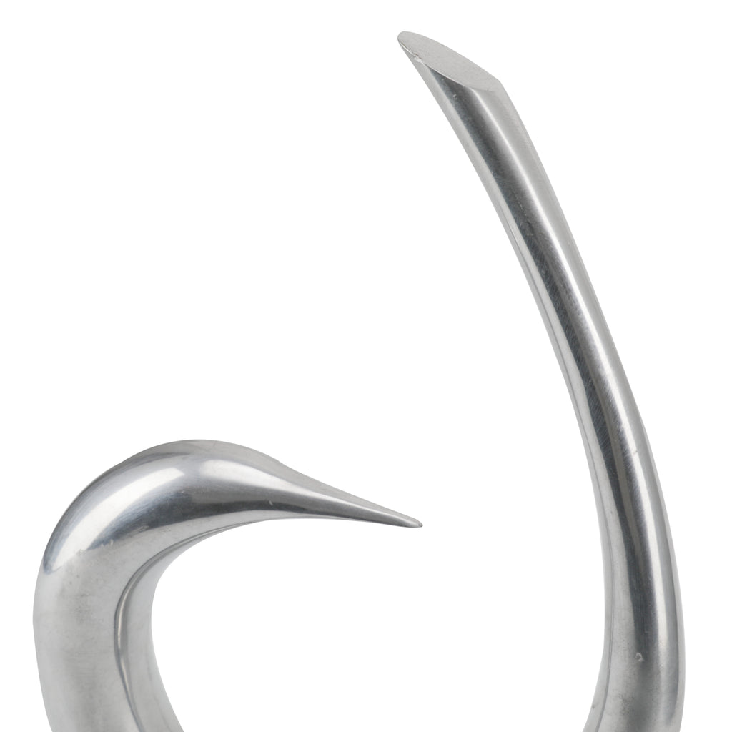 Curved Chrome Sculpture #2 (A+D)