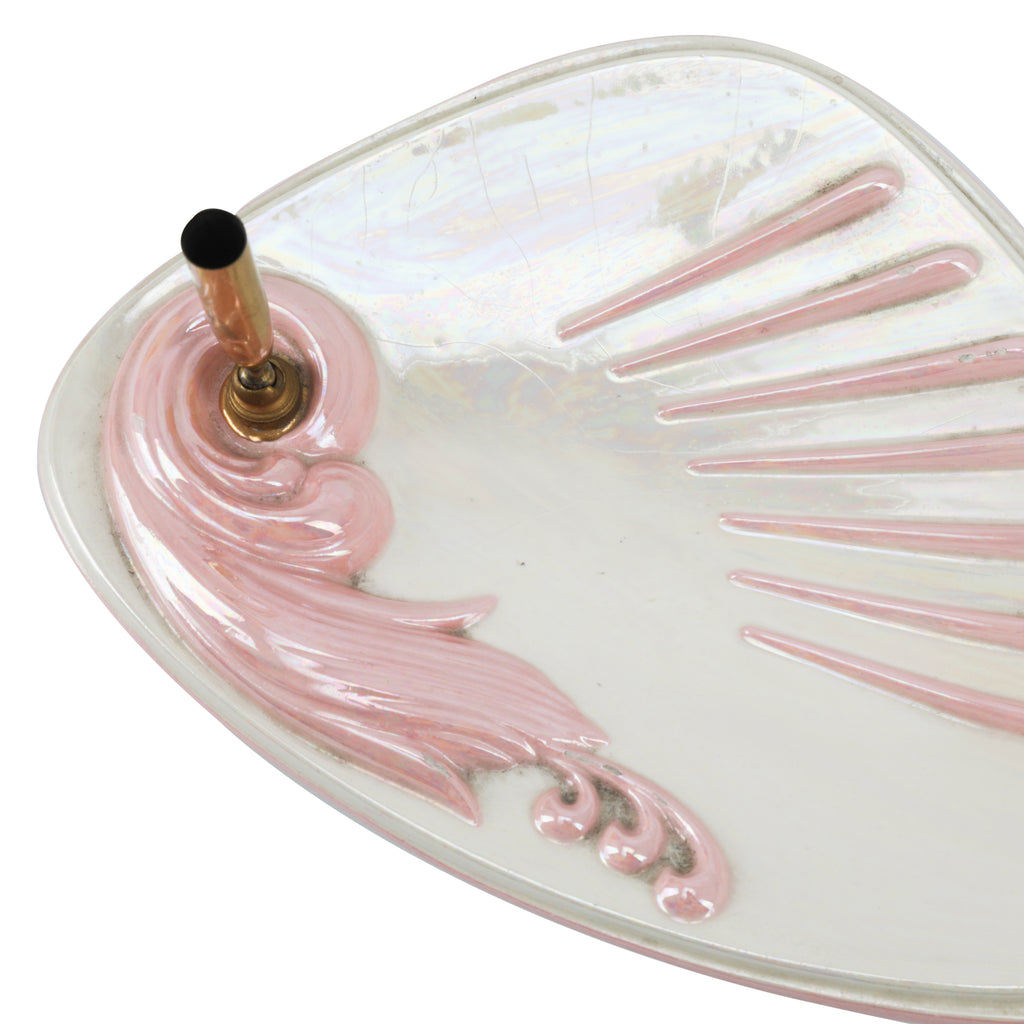 Pink / White Iridescent Shell Pen Holder (A+D)