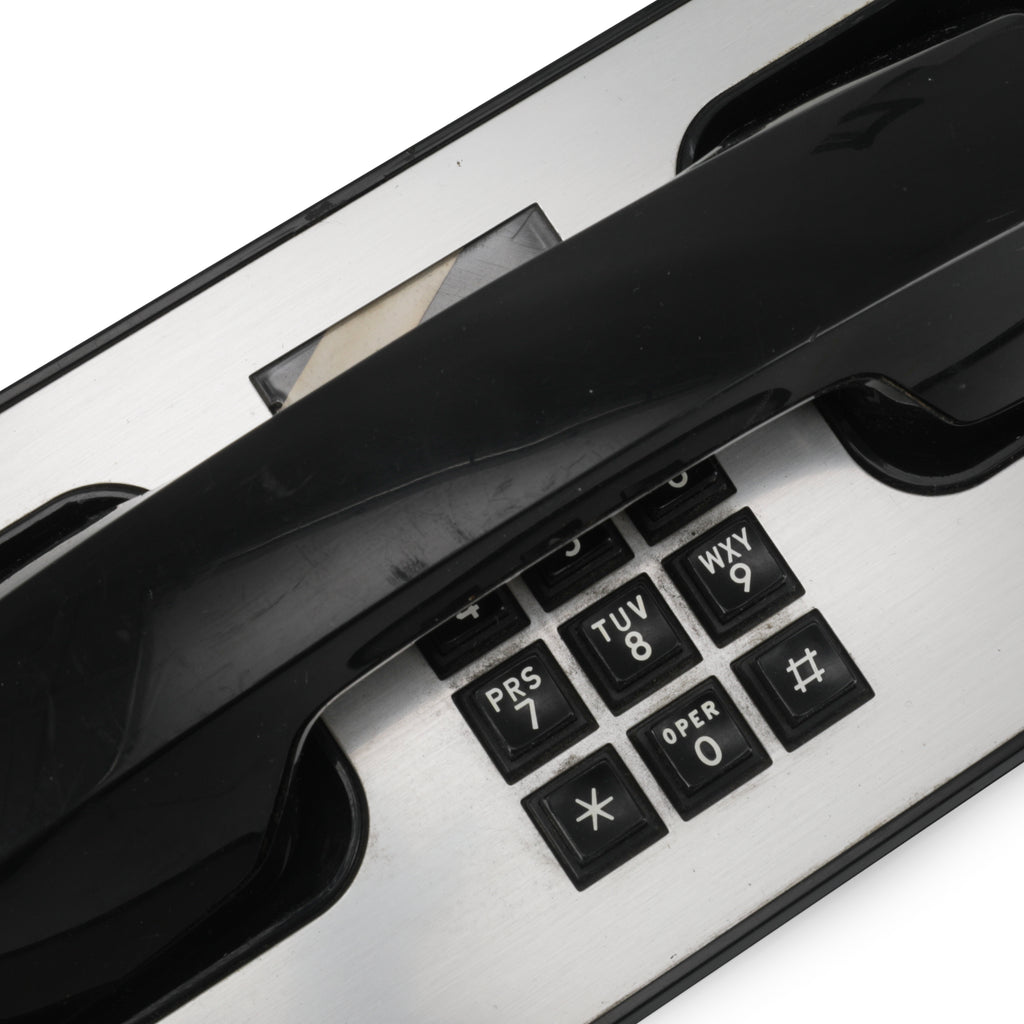 Vintage Black Phone in Acrylic Tube Case