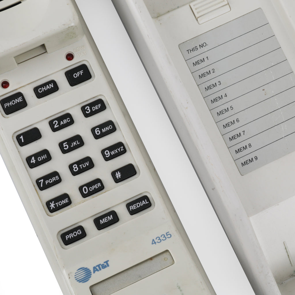 White Cordless Telephone