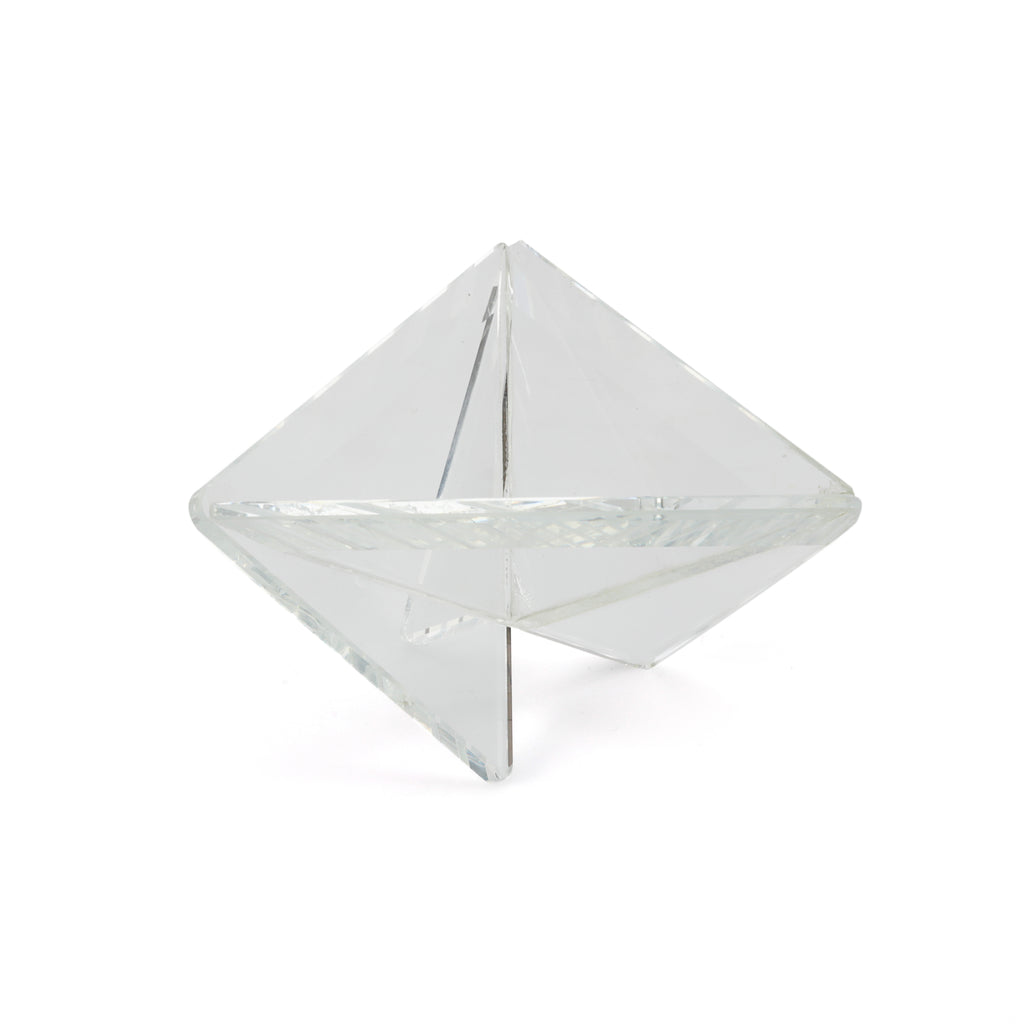 Triangular Glass Bowl (A+D)