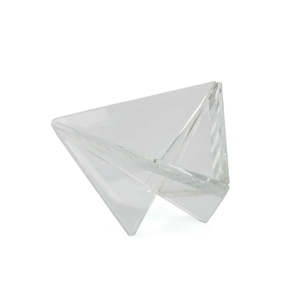 Triangular Glass Bowl (A+D)