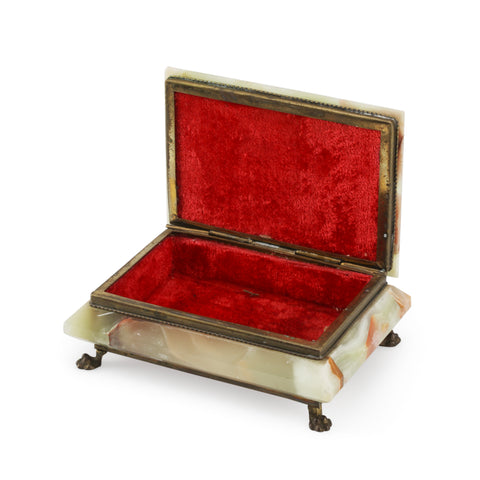Jade / Red Velvet Jaguar Box (A+D)