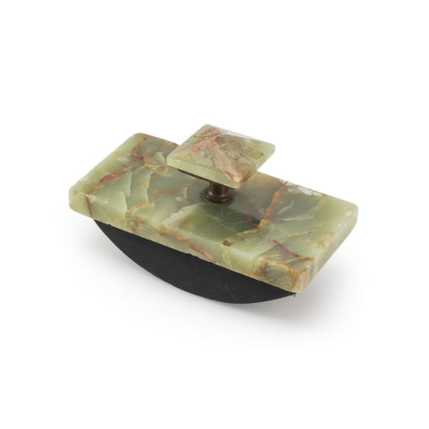 Jade Diamond Paperweight / Stamp (A+D)