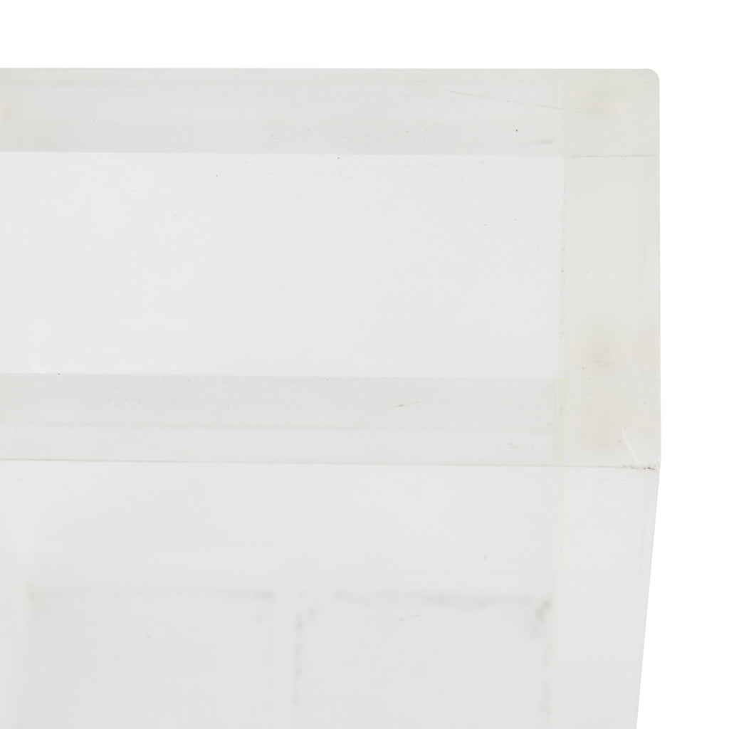 Rectangular Frosted Vase (A+D)