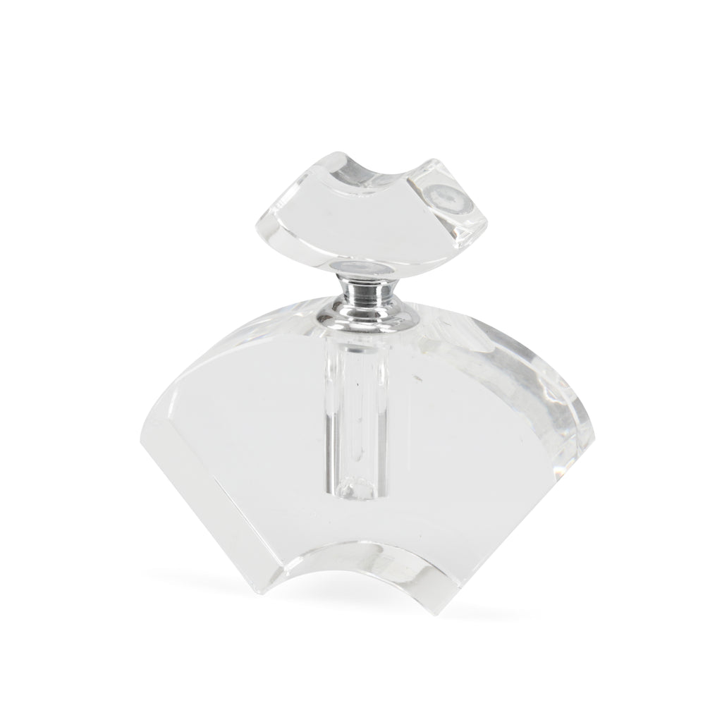 Curved Crystal Perfume Bottle (A+D)
