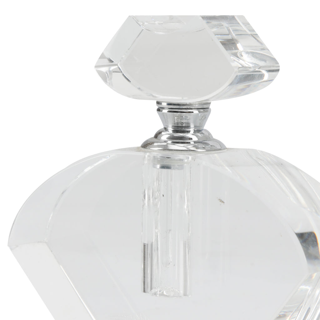 Curved Crystal Perfume Bottle (A+D)