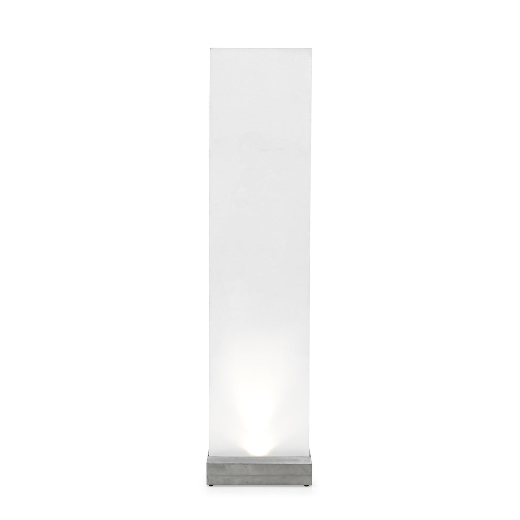 Frosted Plexi Floor Lamp