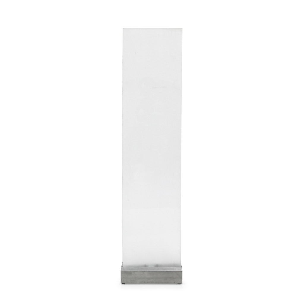 Frosted Plexi Floor Lamp