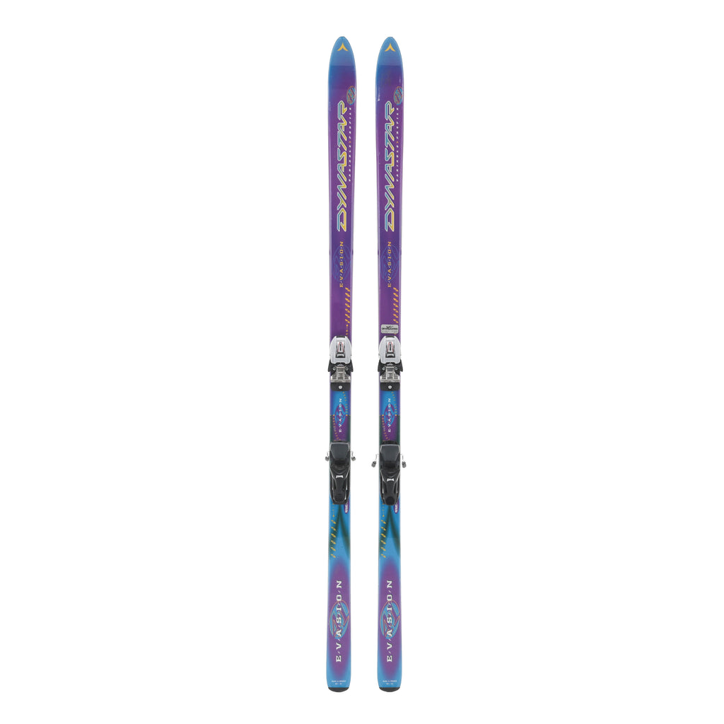 Purple / Neon Yellow Skis