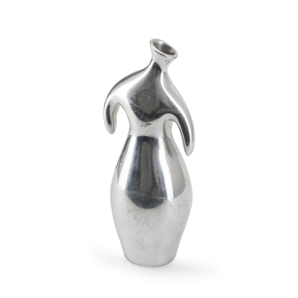 Curvy Chrome Vase (A+D)