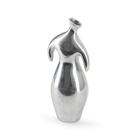 Curvy Chrome Vase (A+D)