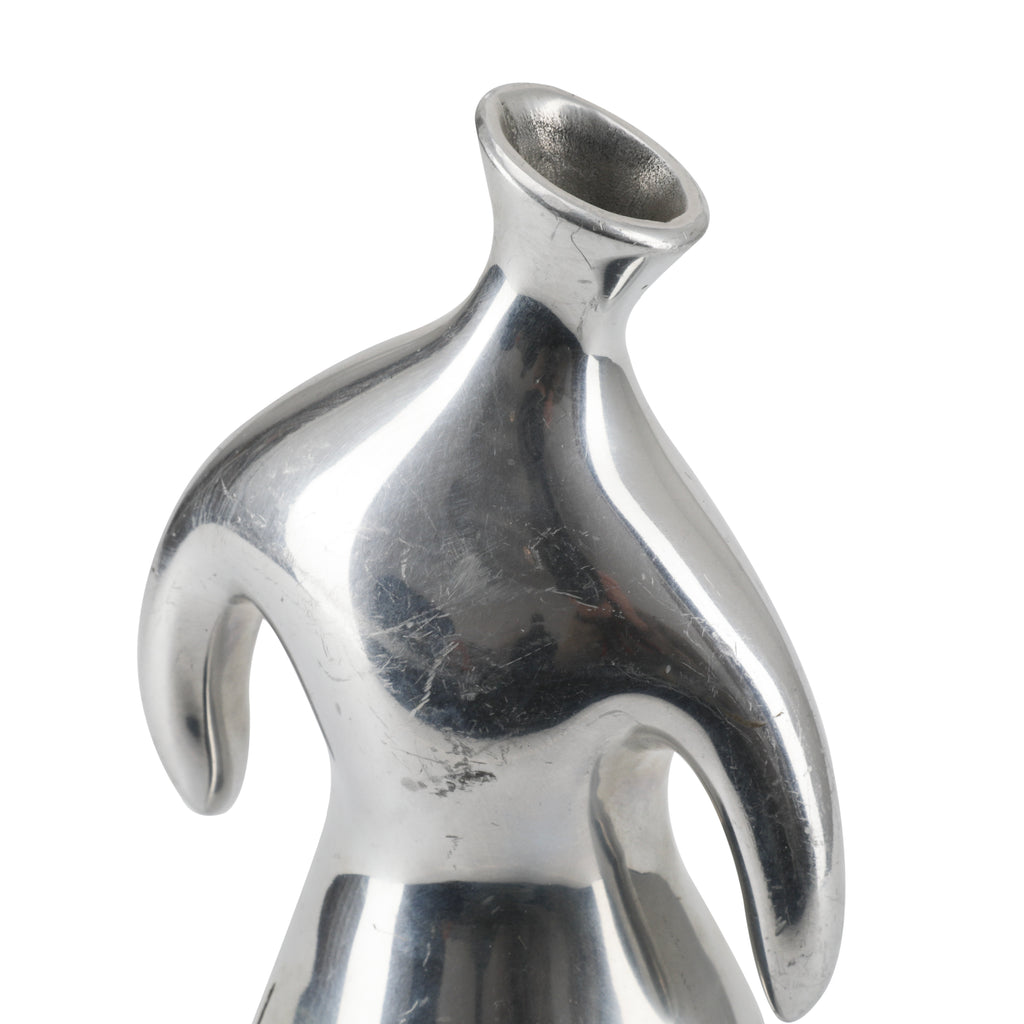 Curvy Chrome Vase (A+D)