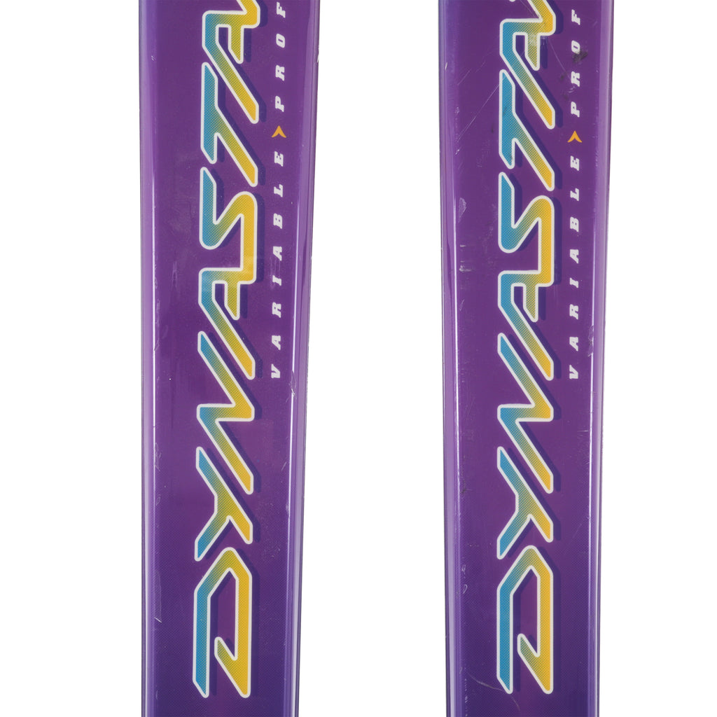 Purple / Neon Yellow Skis